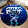 ASTRO BOT Round Area Rug,Carpet Rug for Living Room Bedroom Sofa Playroom Decor,Non-slip Floor Mat