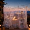 Lightweight Mosquito Net Protection Bed Net Mesh Rectangular 4 Corners Insect Barrier Canopies Netting for Outdoor Camping Patio Backyard