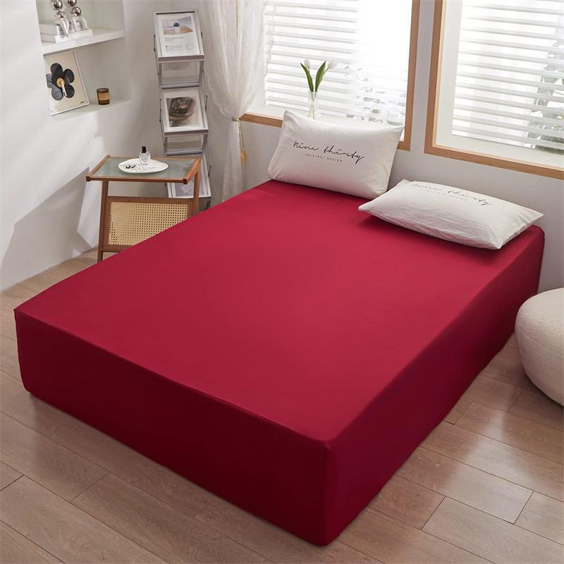 Waterproof Mattress Protector Cover Fitted Sheet, Washable Anti-slip Bed Mattress Cover For All Standard Bedroom Beds Multiple Sizes