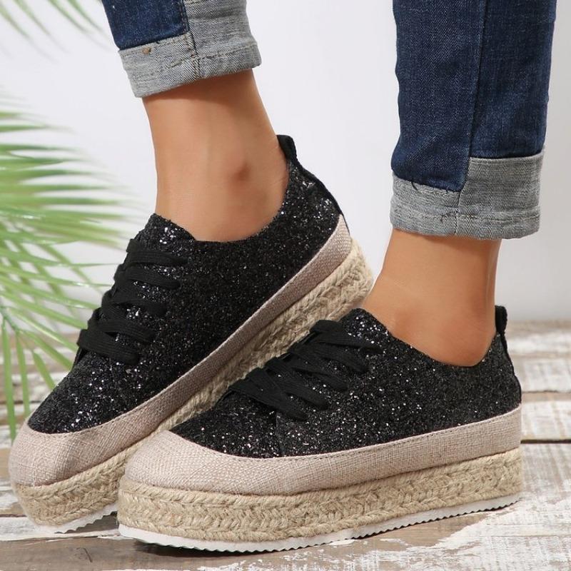 2024 Neue Damen Slipper Flache Schuhe für Damen Flacher Ausschnitt Pendler Täglich Lässige Schuhe Outdoor Komfort Plateau Schuhe