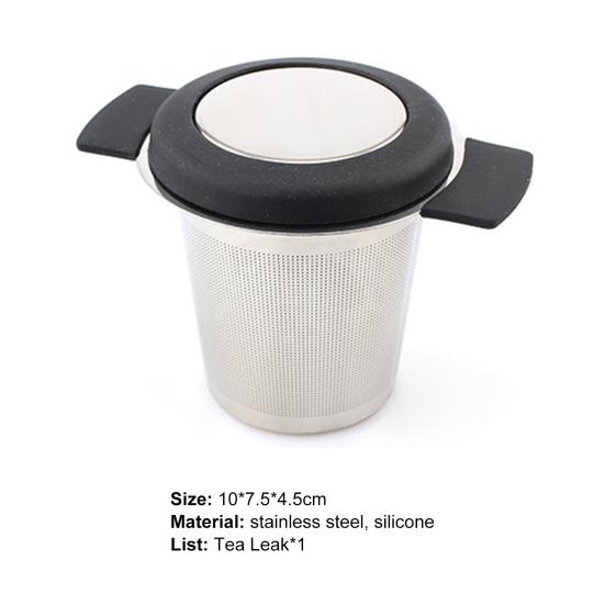 Sturdy Tea Strainers Solid Stainless Steel Fine Mesh Design Tea Infuser Home