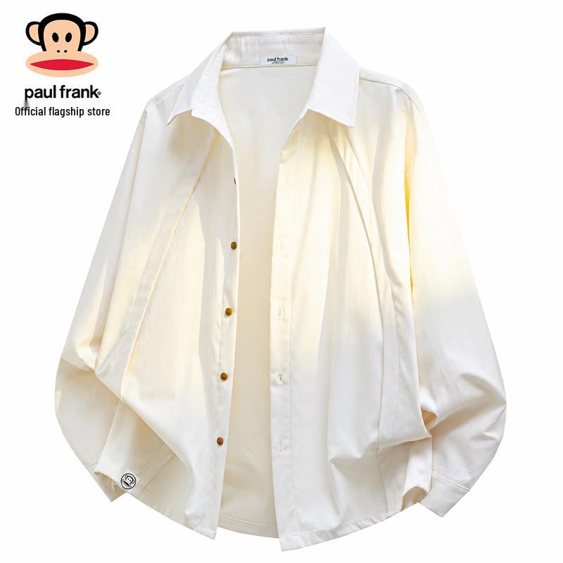 Paul Frank Men's Casual Long Sleeve Collared Shirt Jacket