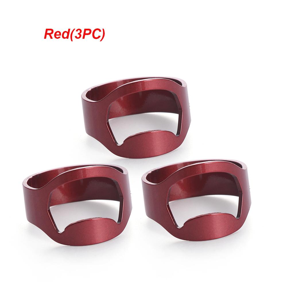 1/3PCS Silver Bar Supplies Stainless Steel Gadgets Beer Bottles Opener Kitchen Tool Finger Ring Openers