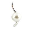 Les Trésors De Lily [L1797] - Silver Pendant 'Perla' White