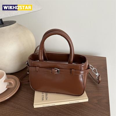 New Handbag for Girls, Trendy and Fashionable Korean Version Small Square Bag, Versatile Texture Casual Shoulder Crossbody Bags