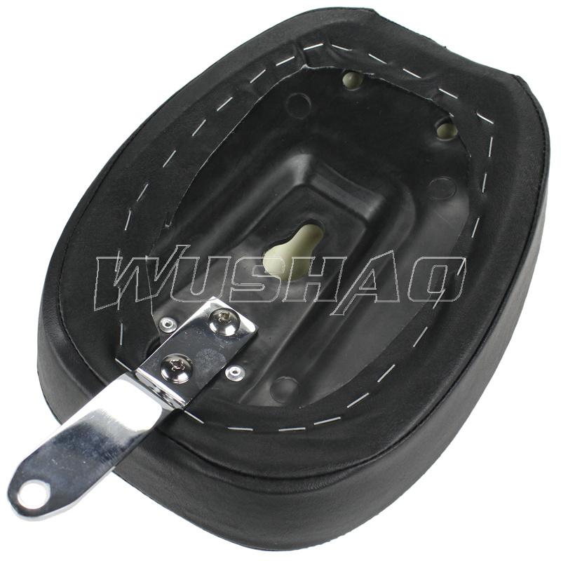 Motorcycle Rear Pillion Passenger Seat For 2010-2016 Harley Sportster XL 1200 Iron 883 XL883N 48 72 XL1200V Black 12 13 14 15 16