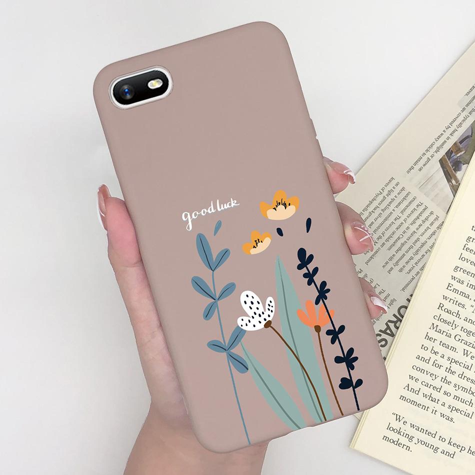 For OPPO A1K Phone Case Daisy Flower Heart Cover Silicone Soft Coque For oppo a1k RMX1941 A1K A1 k Oppo Realme C2 RealmeC2 Funda