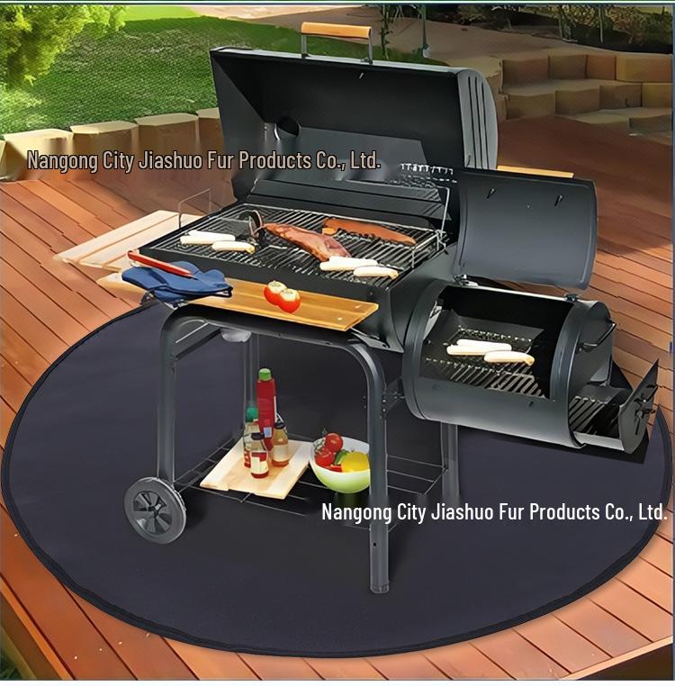 Outdoor Double-Sided Fireproof Mat: Barbecue, Picnic, Camping, Car-Mounted Storage Heat Insulation Pad
