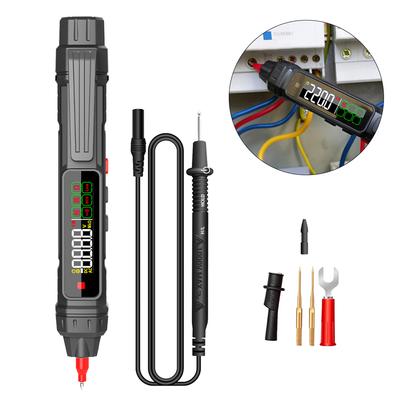 Multimeter Stiftform Digitalmultimeter 4000 Zählungen AC/DC Spannungstester Professionelles Strommessgerät