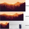 Firewatch Mouse Pad XXL Rubber Deep Forest Large Mousepad Gamer Non-Slip Art Desk Mat Computer Laptop Pads 90x40cm Keyboard Mats