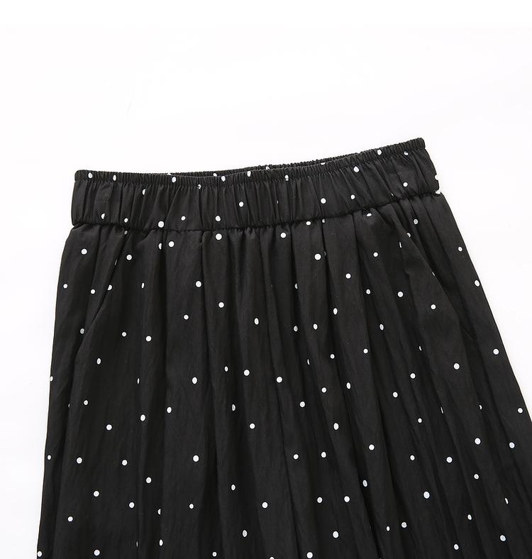 Petite Polka Dot Wide-Leg Pants for Women - Spring/Summer 2025 Collection