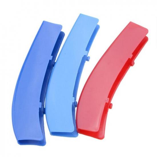 M Color Kidney Grille Bar Cover Decal Clip For BMW 5 Series F10 F11 2011 2012 13