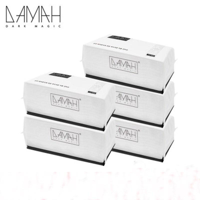 DAMAH Black Magic Baumwoll-Gesichtstücher - 72 Einweg-Reinigungstücher für Schönheitssalons