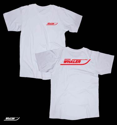 Boston Whaler Boats Logo White T-shirt