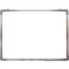 Eclet Alloy Steel, Aluminium Non Magnetic 1 X1.5 Feet Double Sided White Board And Chalk Board Front Side Whiteboard Mar
