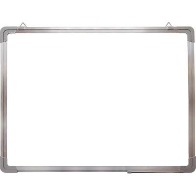 Eclet Alloy Steel, Aluminium Non Magnetic 1 X1.5 Feet Double Sided White Board And Chalk Board Front Side Whiteboard Mar
