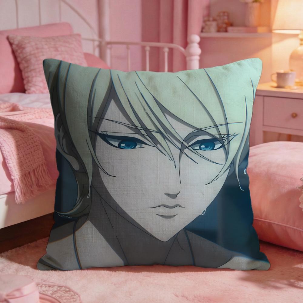 Migi  DDalis Anime Classic Cushion Cover Premium Comfort Reversible Pillow Cove Two In One Design For Any Room  Car Interior