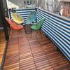 5x0.9M Balcony Privacy Screen Fence Cover UV Protection Weather-Resistant Apartments Railing Screen Heavy Duty Wind Block Sun Shade Net