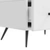 TV Cabinet High Gloss White 147 x 34.5 x 30 cm Particleboard