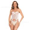 European and American women's wedding underwear women's sexy suit corset lace bra garter wedding underwear