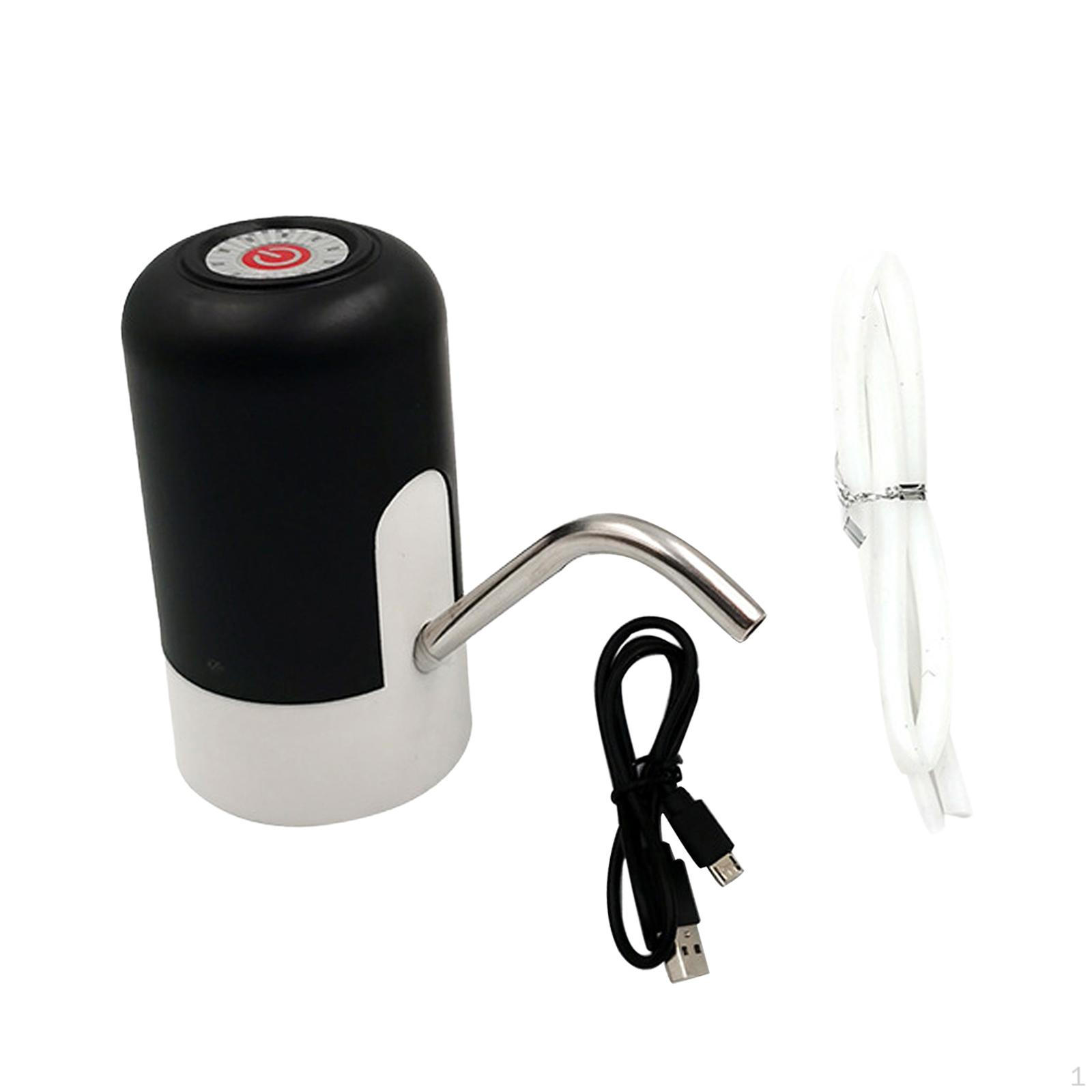 

Автоматический дозатор воды насос электрический портативный отель дом светодиодная лампа питьевая бутылка чёрный