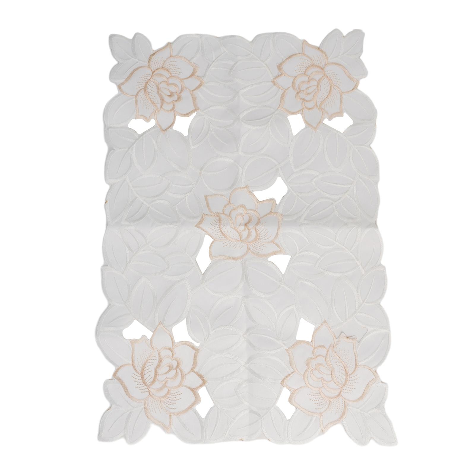 

Stain-resistant Table Runner Wedding Decoration Wedding Party Doilies Mat For Mugs Drinks Bowls Pots Plates Vases