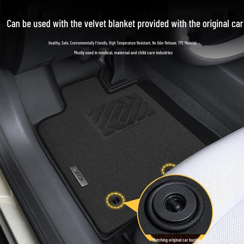 XPeng Floor Mats for P7+ M03 G6 G9 X9 P5 - Full Coverage TPE Interior Accessories