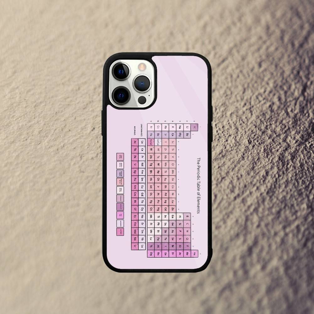 

Чехол для телефона Химия Периодическая таблица Для iPhone 16,15,14,13,12,11,Pro,Max,Plus,Mini,SE Новый Магнитная беспроводная зарядка Magsafe iPhone16