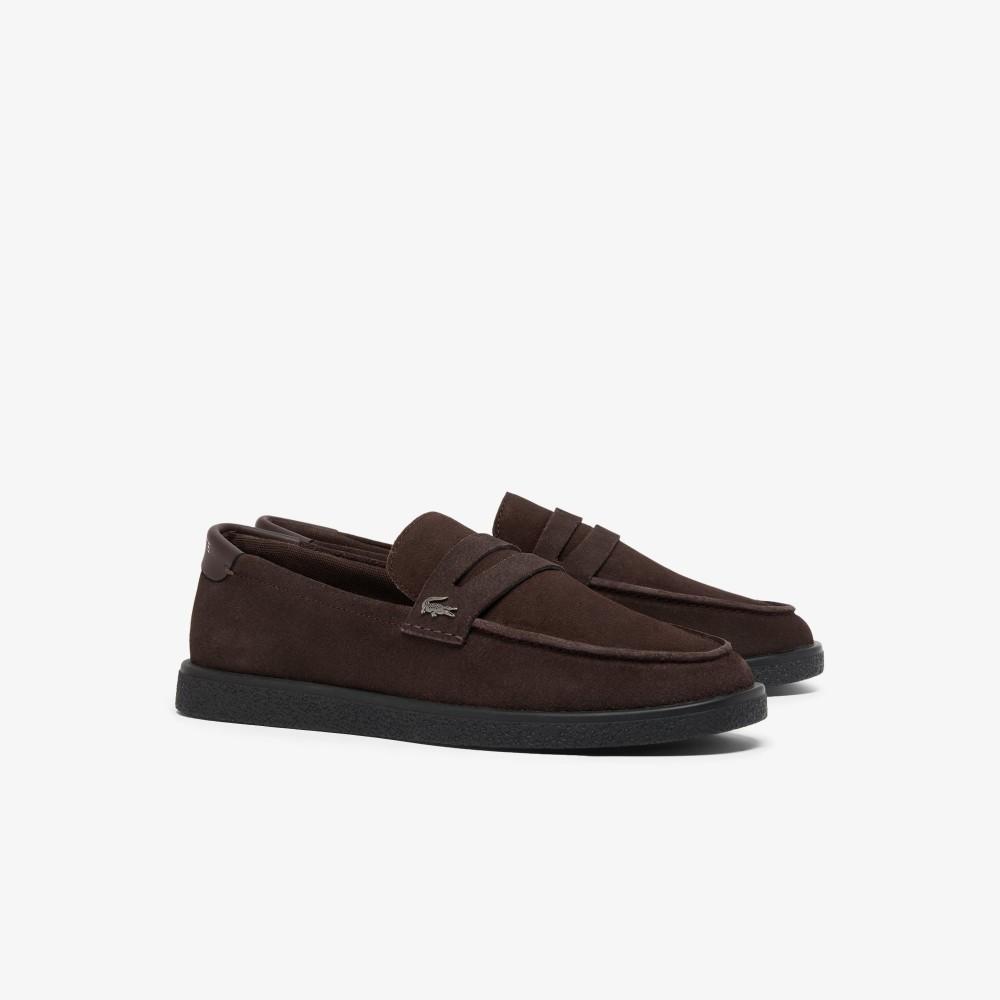 Lacoste Men's Cochet Suede Loafers RZ0049M56G257