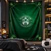 Wall Hanging Tapestry Hibernian FC Print Cloth for Living Room Bedroom Home Decor