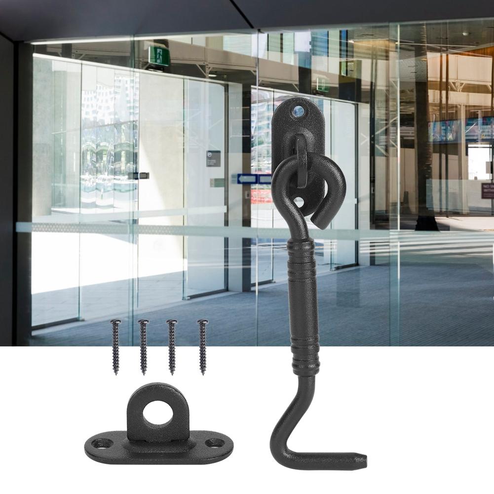 Stainless Steel Barn Door Lock Sliding Door Window Latch Lock Hook Hardware Fittings