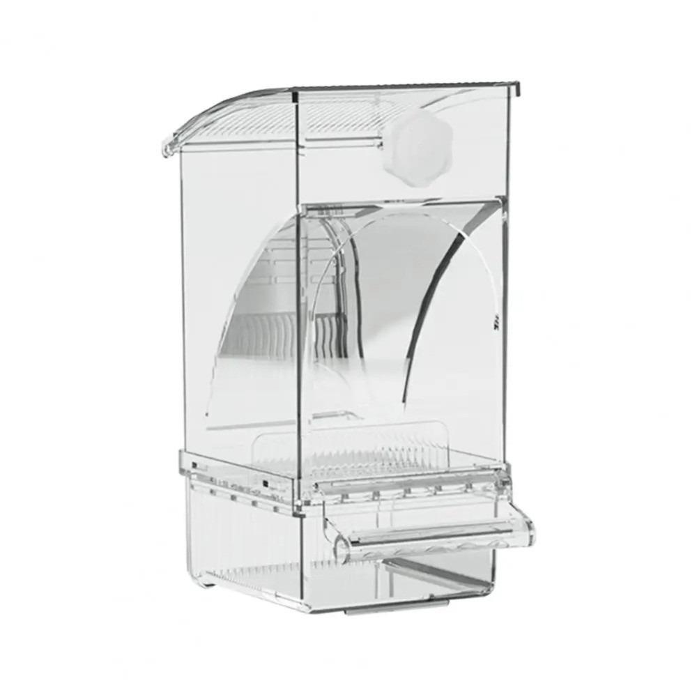 Weather-Resistant Bird Feeder Large Capacity Shake-Resistant Feeder Transparent Feeder  Garden