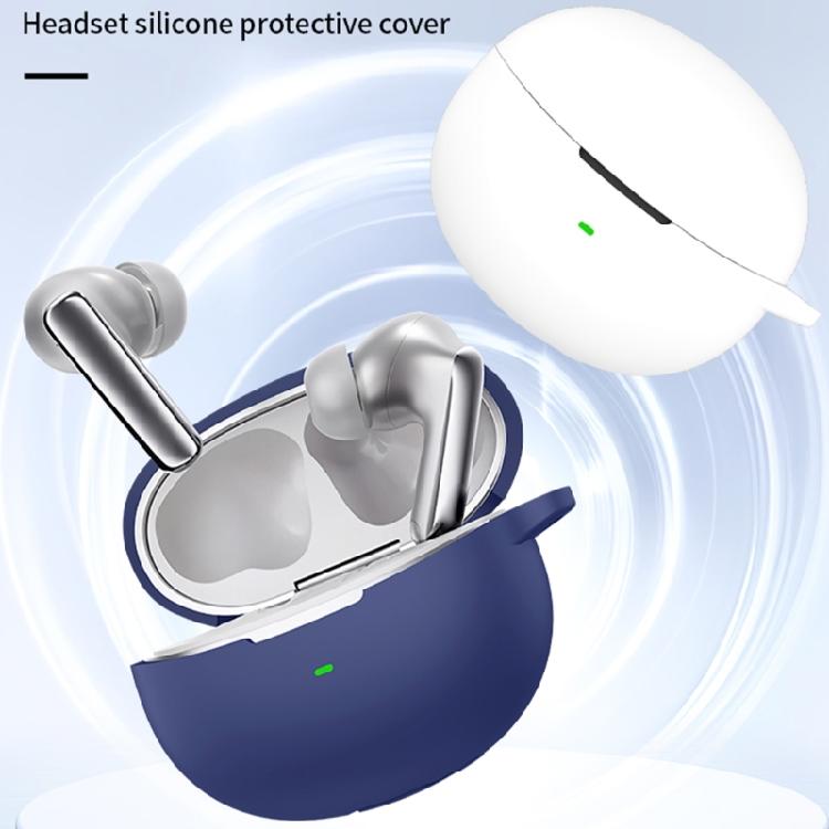 Earbud Charging Protector Case Cover for MeloBuds N70I N70 in Liquid Silicone, Full Body Skin with Side Clip Point and Status Light View