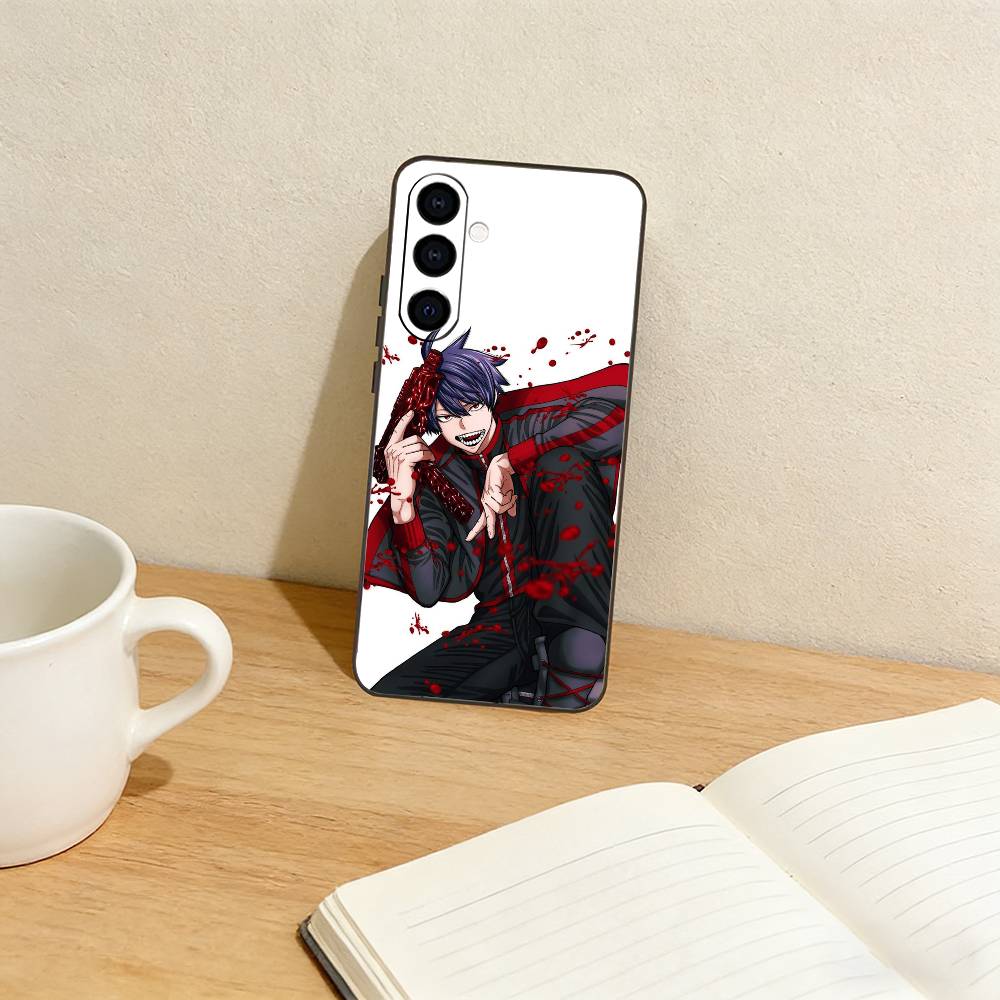 T-TOUGE-N-ANKI Coque de téléphone pour Samsung Galaxy A73, A72, A71, A70, A53, A52, A51, Autres Housse souple noire