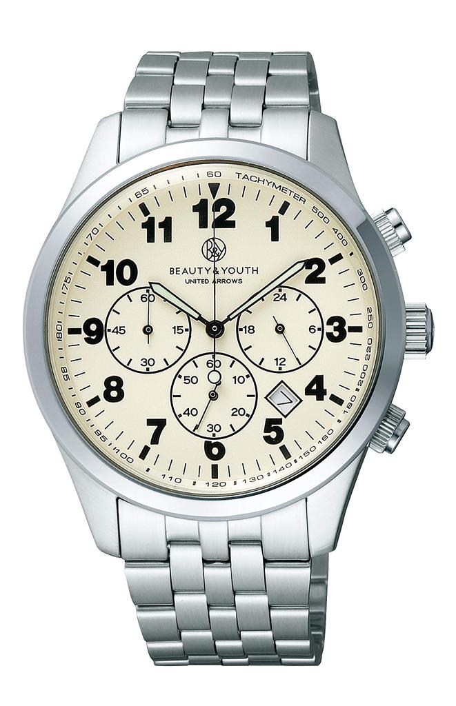 Watch BEAUTY YOUTH UNITED ARROWS Beauty Youth UNITED ARROWS CLASSIC CHRONO Silver [Citizen] & & TQA98-8942 Men's