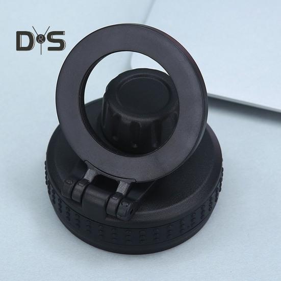 2-in-1 Insulated Cup Lid Leak-proof Water Bottle Spout Lid Magnetic Phone Holder Multifunctional Phone Stand Bottles Lid