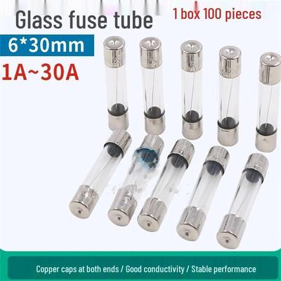 KAIYUANDA 6x30mm 1A Glass Fuse Tubes