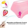 POMFW G Spot Vibrator Egg Masturbator Anal Plug Vibrating Egg Clitoris Stimulator Vagina Butt Plug Remote Control Anal Clitoral Vibrators for Women