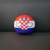 20/10cm Die Republik Kroatien Plüschtier Countryball Stoffpuppe Anhänger Heimdekoration