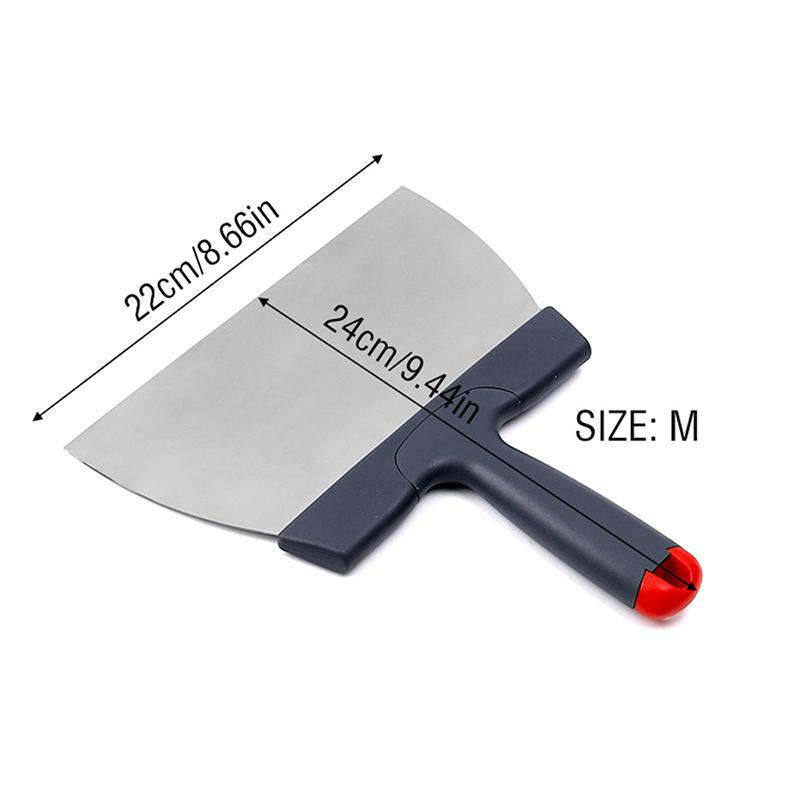 

Coating Spatula For Chocolate Scraper Stainless Steel Dough Scraper Kitchen Accessories Baking Tools For Cakes Kitchen Gadgets