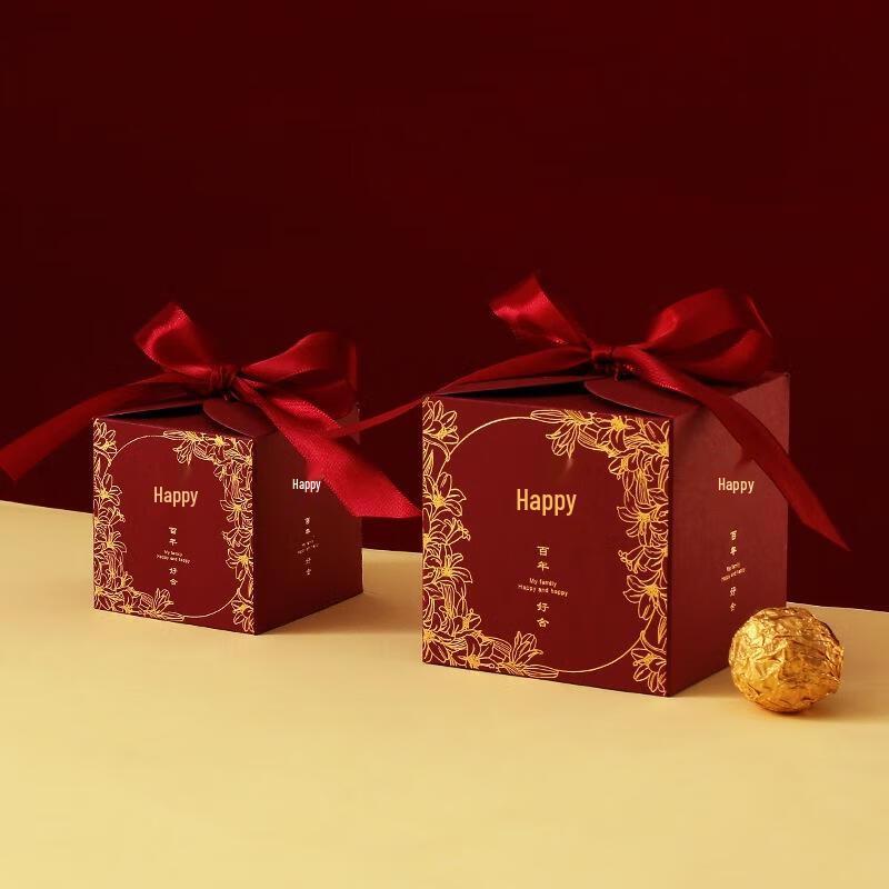 JINGRUIXIANG Wedding Candy Gift Boxes
