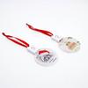 Personalized LED Sublimation Christmas Ornament Unfinished Round Acrylic Christmas Decoration Unique Holiday Gift