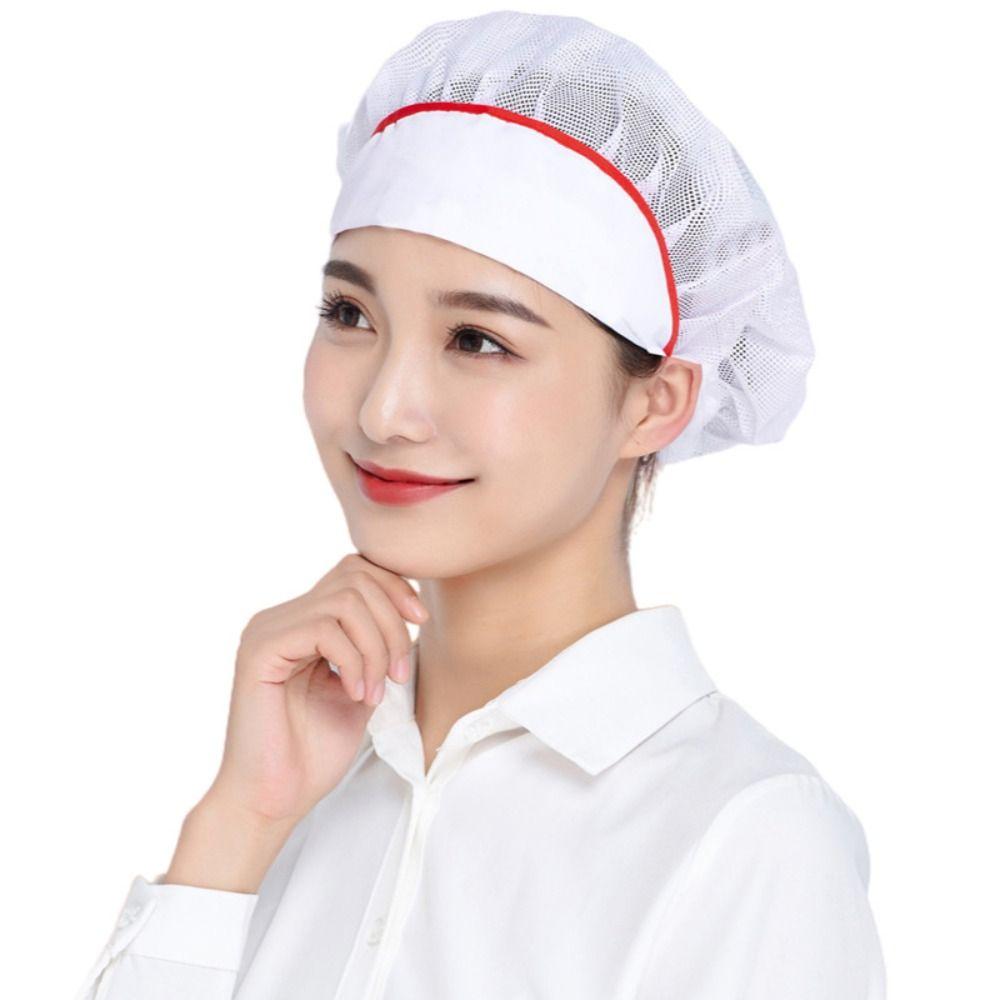 

Рабочая одежда Рабочая шляпа Сетка Кулинарная Гигиеническая шапочка Кухонные аксессуары Шапка шеф-повара Гостиничные рестораны 9