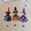 Halloweens Cloth Hanging Decoration Scary Eerie Witch Cats Pumpkin Phantoms Ornament For Party Home Garden Decoration