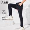 Antonio Men's Mulberry Silk Cool-Feel Lightweight Straight-Leg Denim Jeans