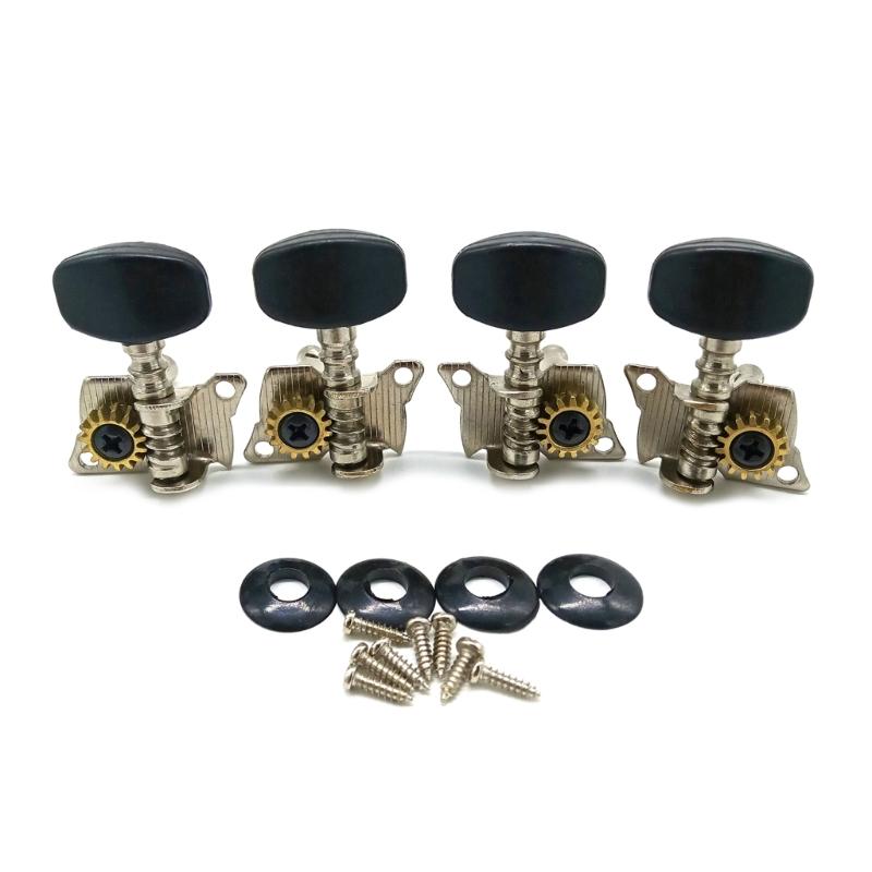 

2 Left+2 Right Guitar Tuning Pegs Kits Guitar Machine Head Tuners Steel Pegs Set 1