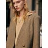 ELLE Women's Herringbone Wool Blend Blazer