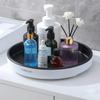 360° Rotation Spice Rack Organizer Cabinet Turntable Seasoning Holder Kitchen Storage Tray for Kitchen Bathroom Refrigerator