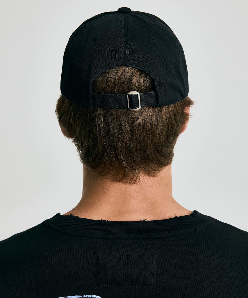 Matile Coast Washed Cap / Black
