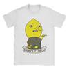 Lemongrab  Men's T Shirt  Novelty Tees Short Sleeve Round Collar T-Shirt Cotton Plus Size Tops